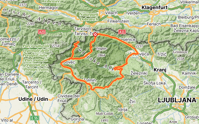 The Julian Alps & Soča Valley Explorer
