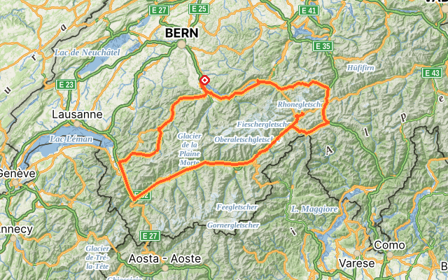 Central Swiss Alpine and Valais Grand Tour